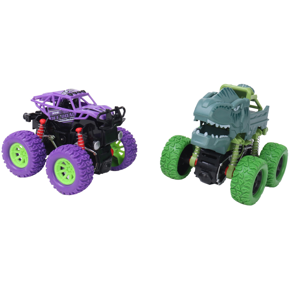 Pack of 2 Monster Toy Cars Image 7