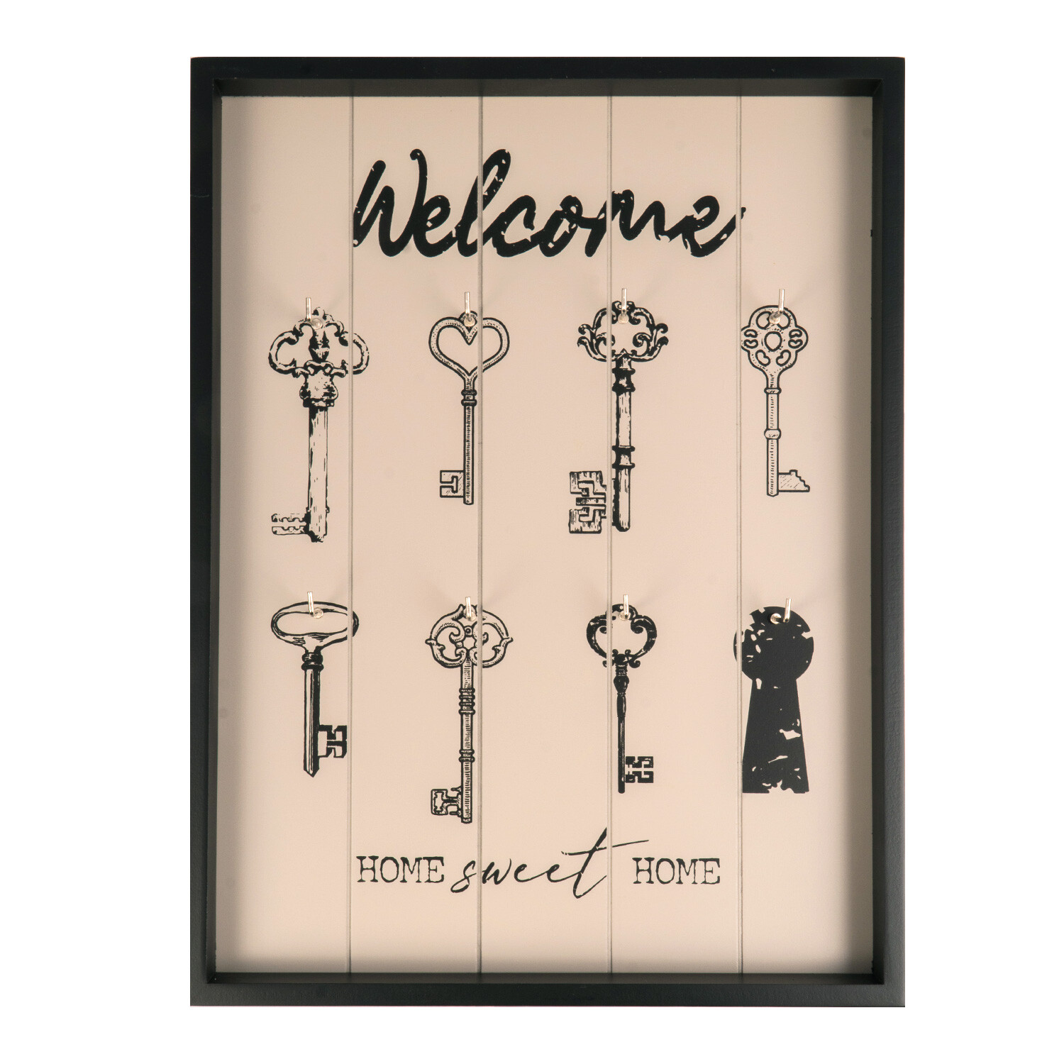 Keys Wall Plaque - Black Image