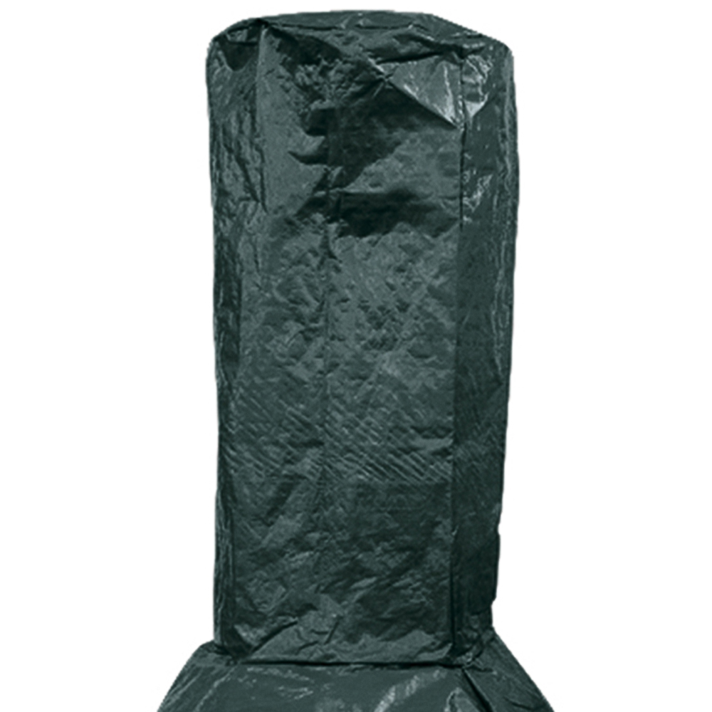 Gardeco Extra Large Clay Cast Iron and Steel Chimenea Cover Image 2