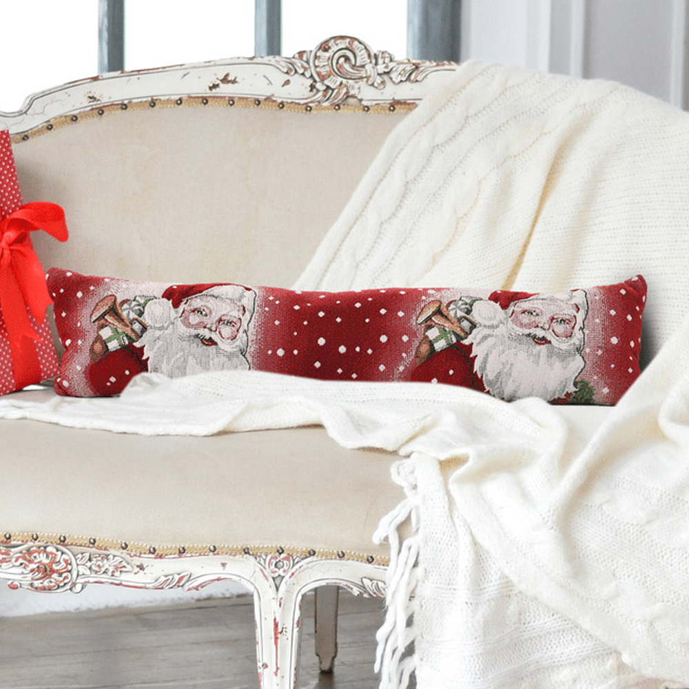 Noel Square Santa Gifts Draught Excluder Image 2