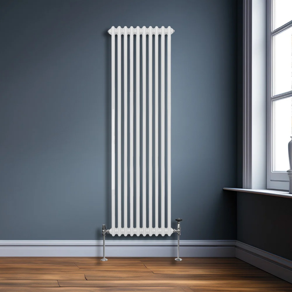 Monster Shop 5300 BTU White Traditional 2 Column Radiator 1800 x 472mm Image 2