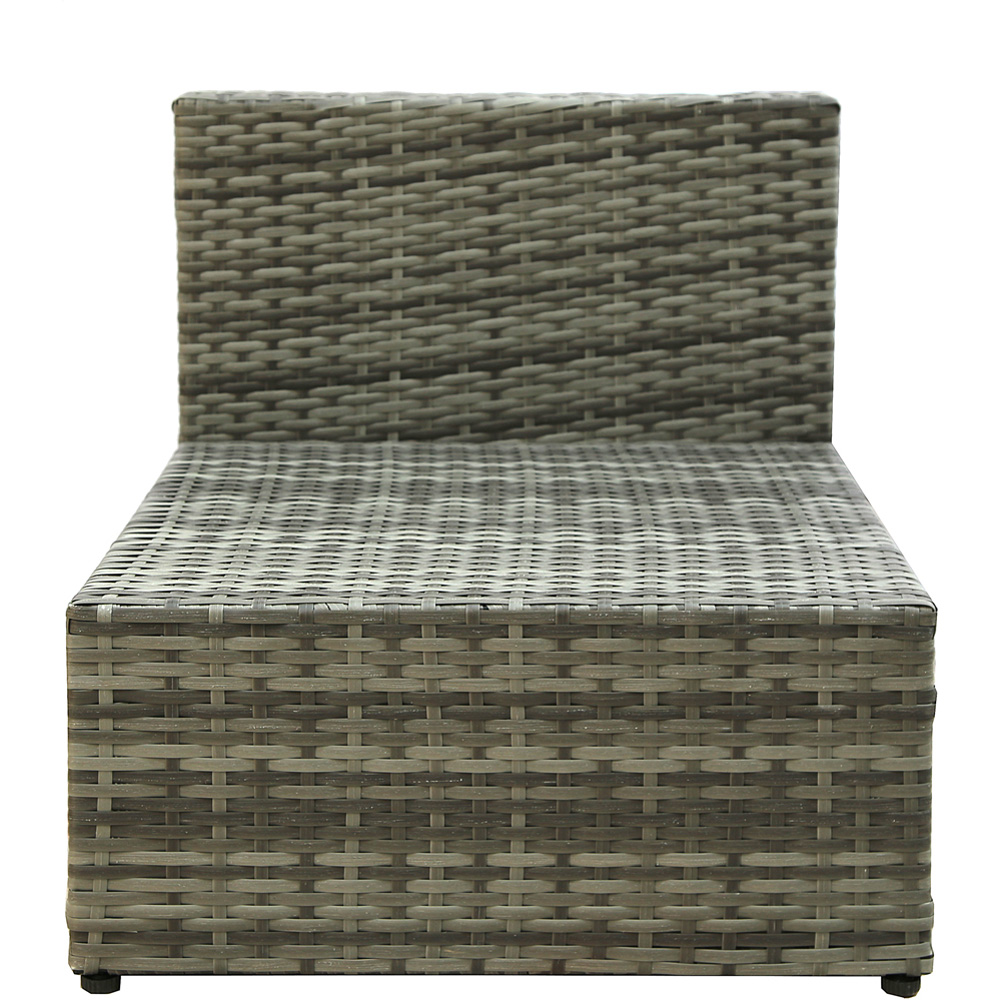 Home Garden Direct 4 Seater Corner Sofa with Coffee Table Grey Image 5