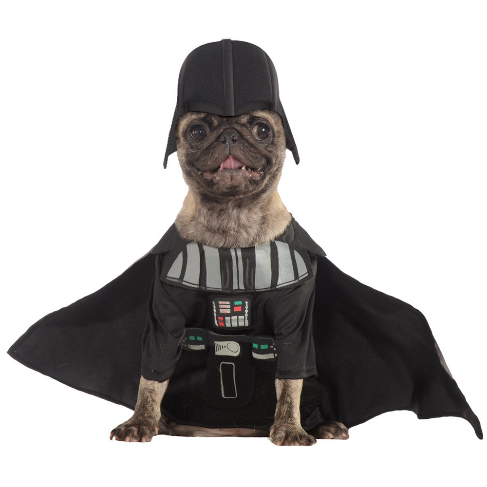 Bristol Novelty Darth Vader Dog Costume XL Black Wilko