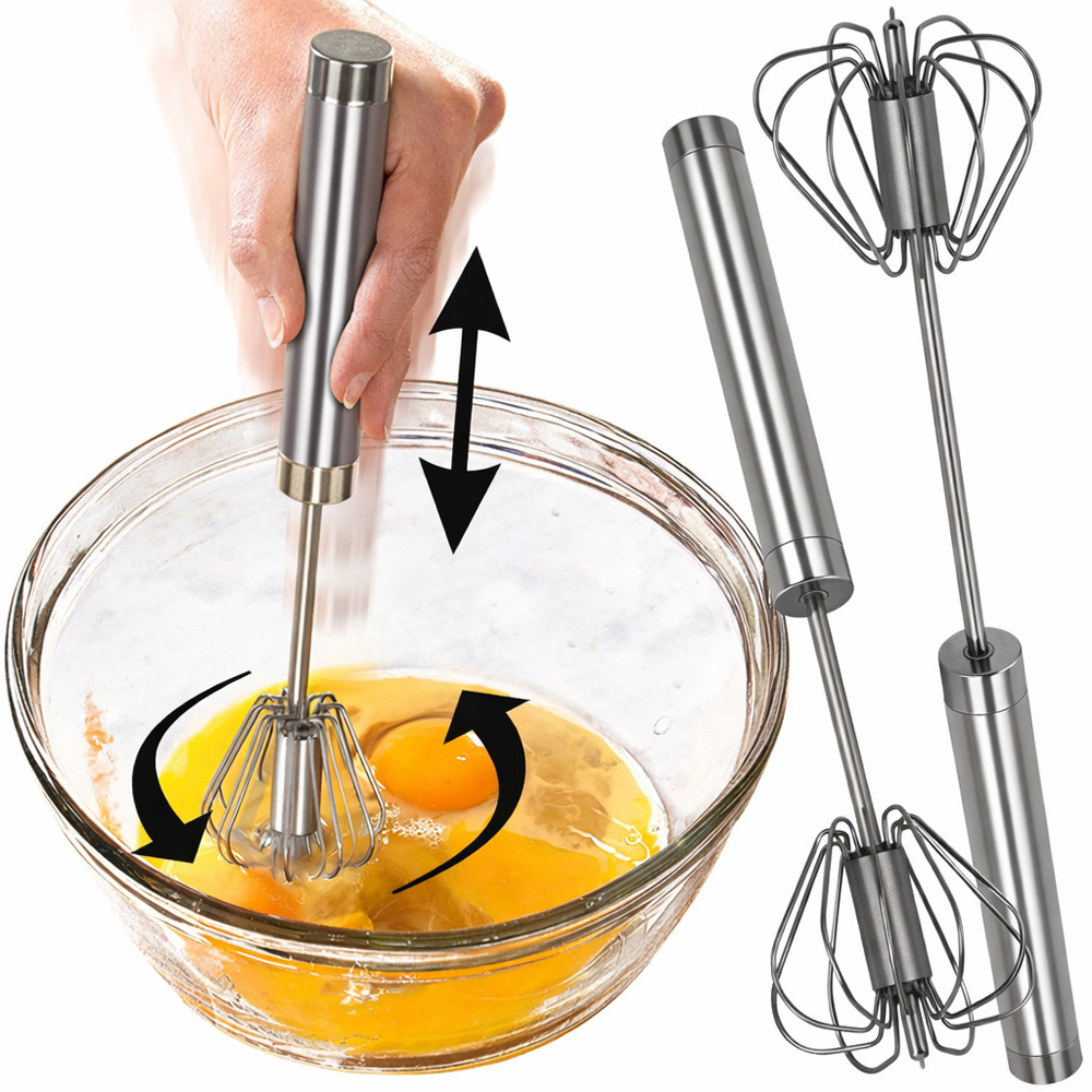 Avilo Rust-Resistant Easy-Grip Whisk 2 Pack Image 3