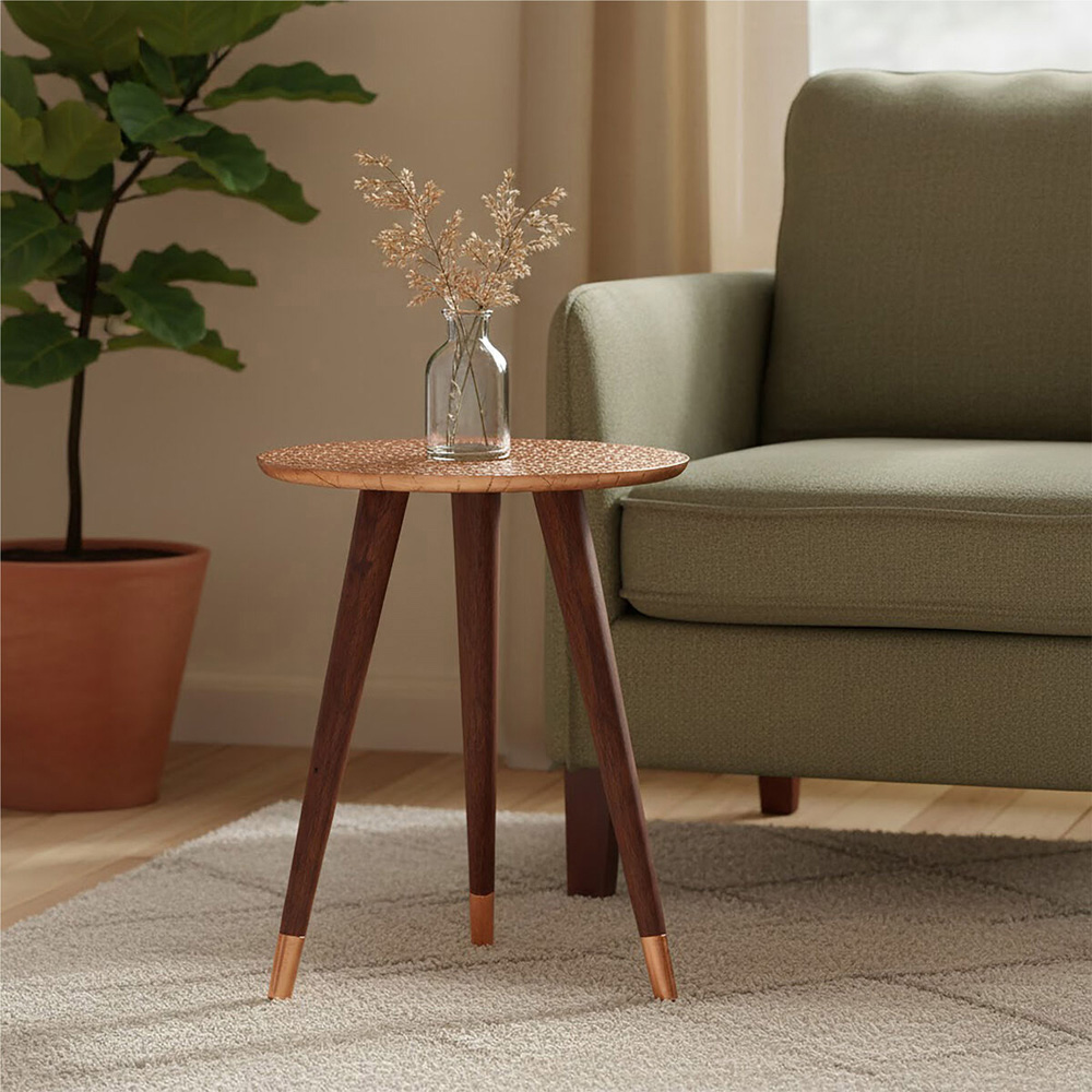 Premier Housewares Carve Side Table Image 3