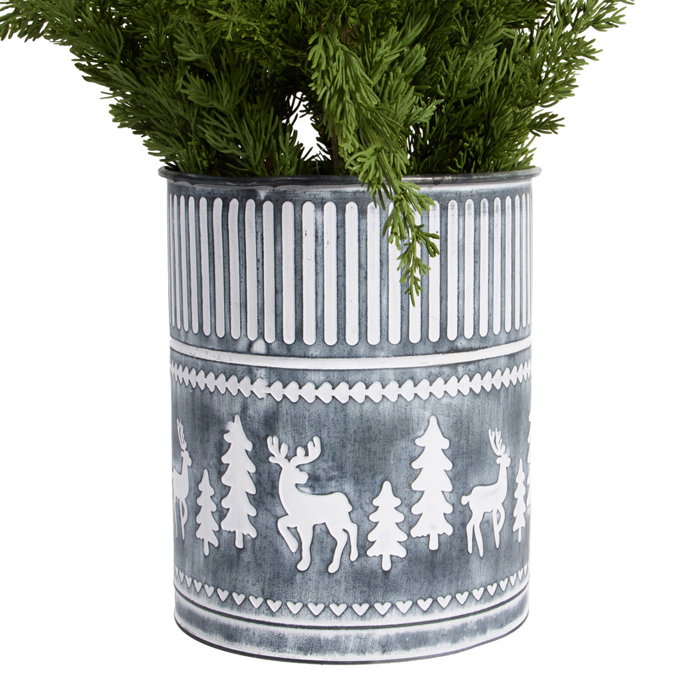 Christmas Potted Artificial Tree Image 3