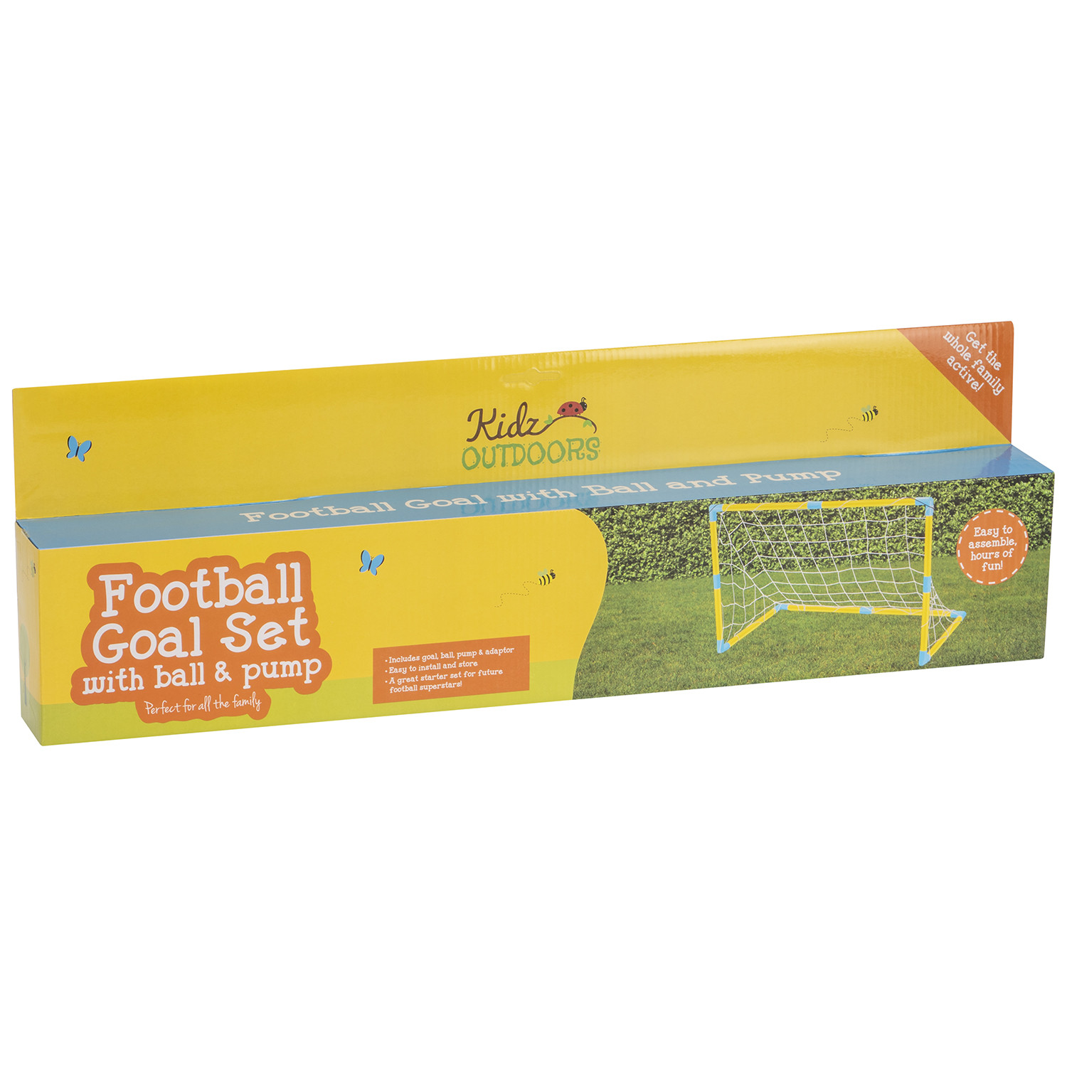 Football Goal With Ball And Pump Image