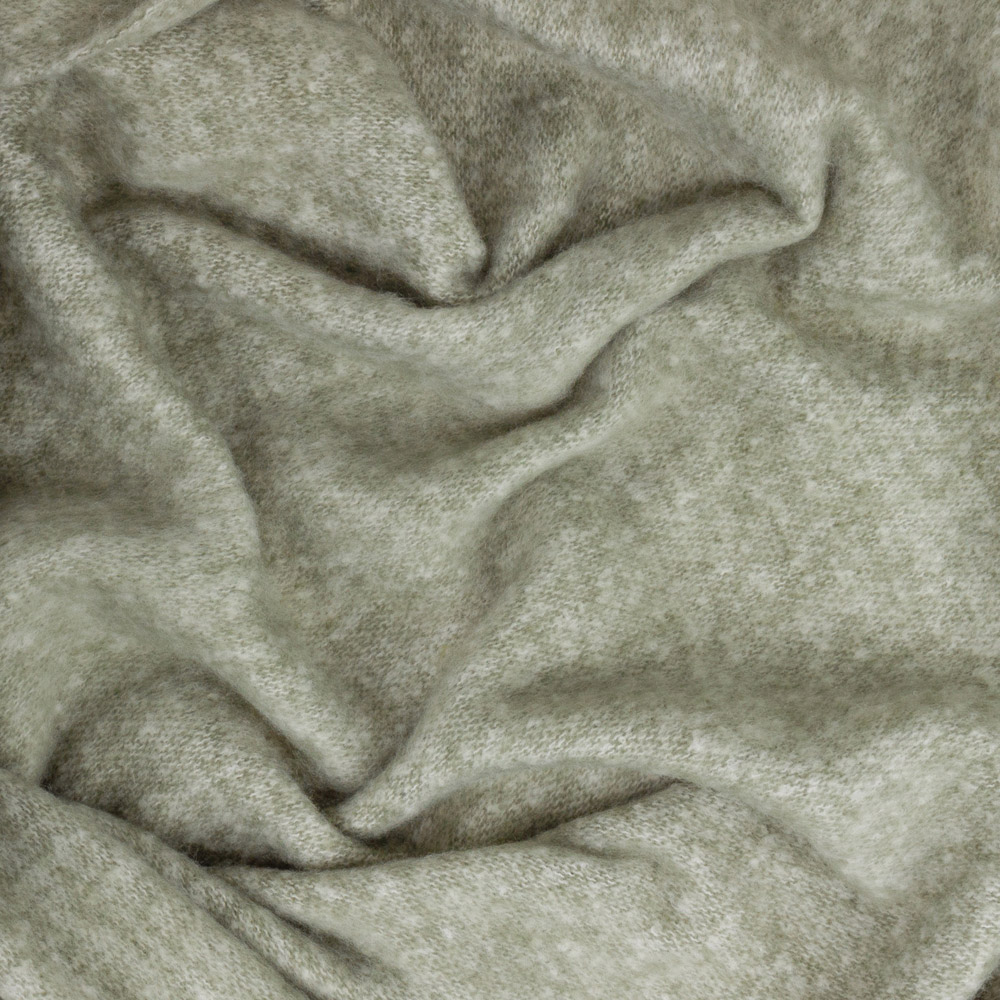 Furn Green Cosy Woven Tasselled Throw 140 x 180cm Image 4