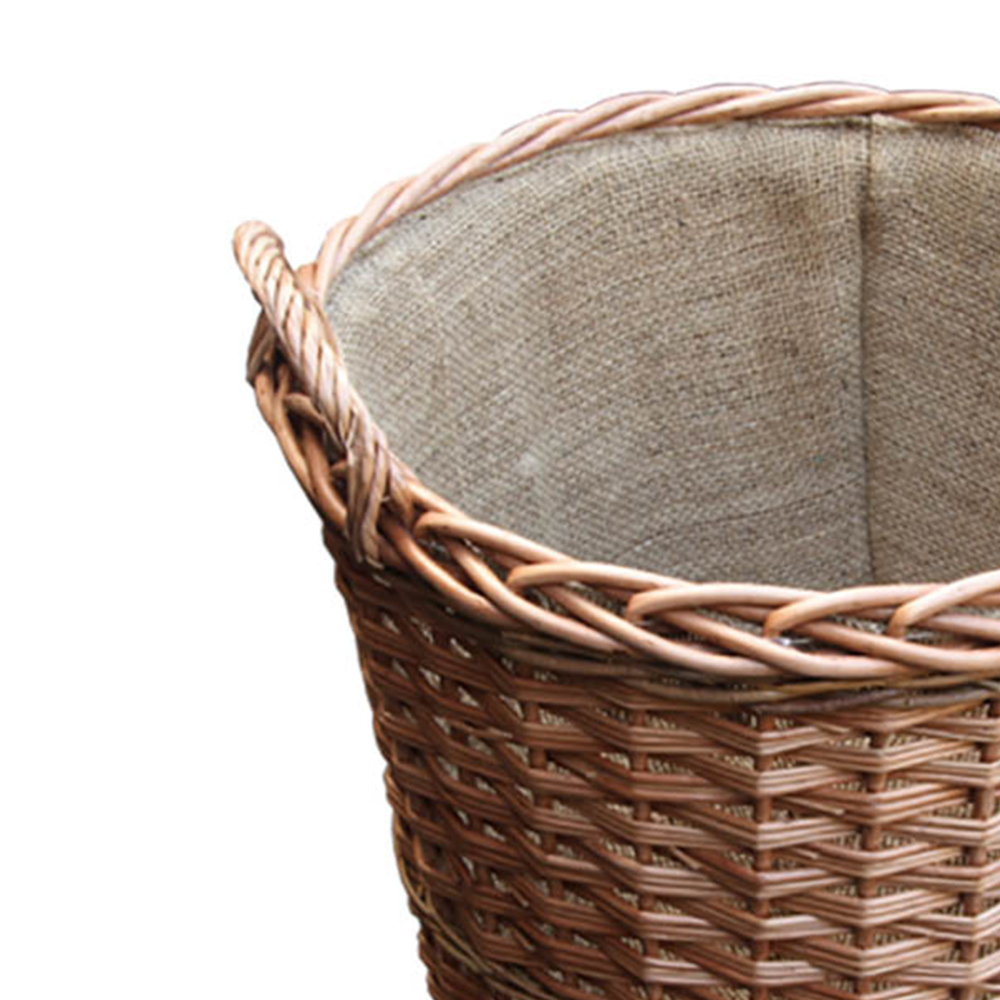 Red Hamper Somerset Tall Log Basket Image 2