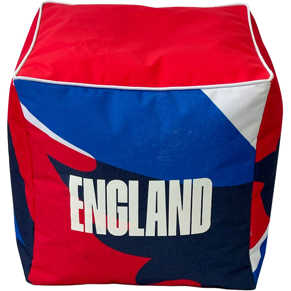 Kaikoo England FA Football Red Top Printed Sides Cube Image 6