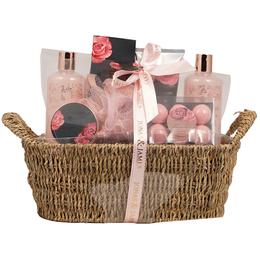 Midnight Bloom Complete Bath Collection - Pink Image 1