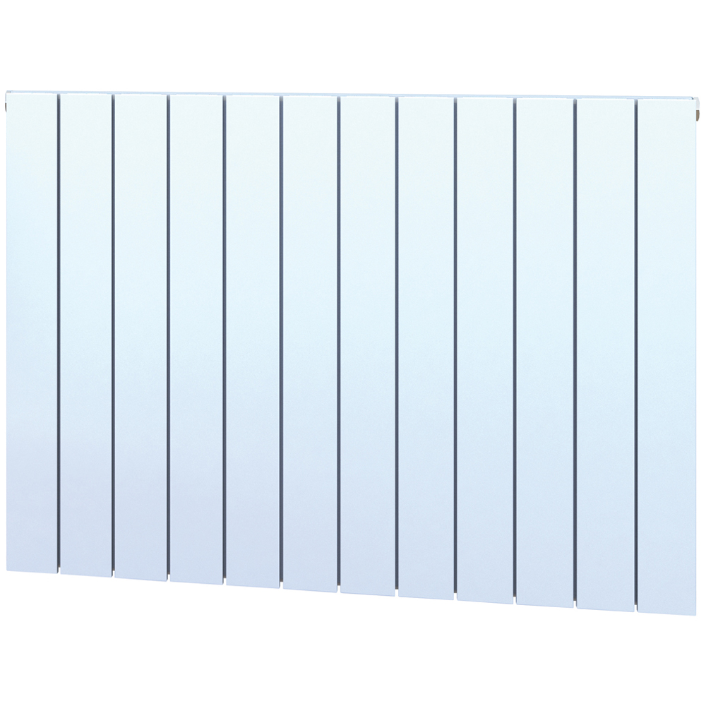 Towelrads Hanworth Plus 5473 BTU Horizontal White Aluminium Designer Radiator 700 x 960mm 1604W Image 1