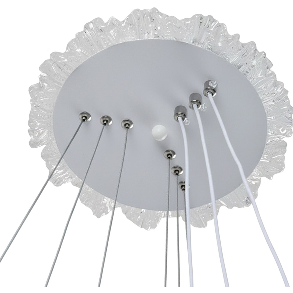 Living and Home Multi-Layer Ring LED Pendant Light 60W Image 6