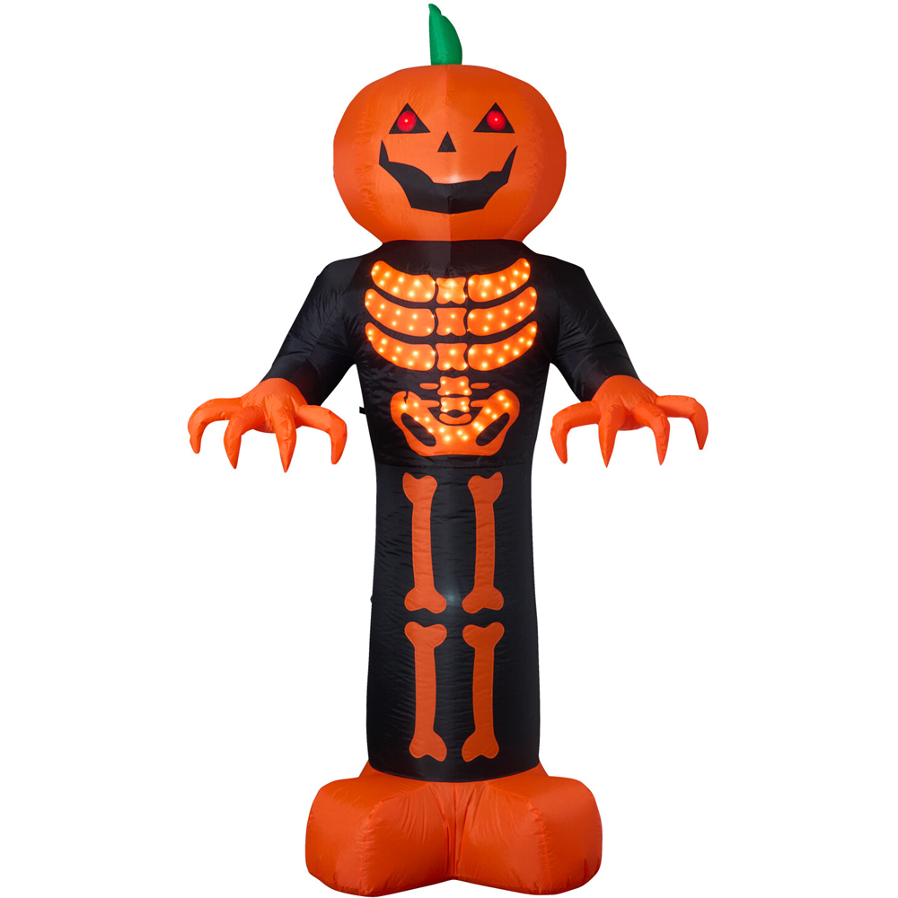 Halloween Inflatable Pumpkin Man Image 5