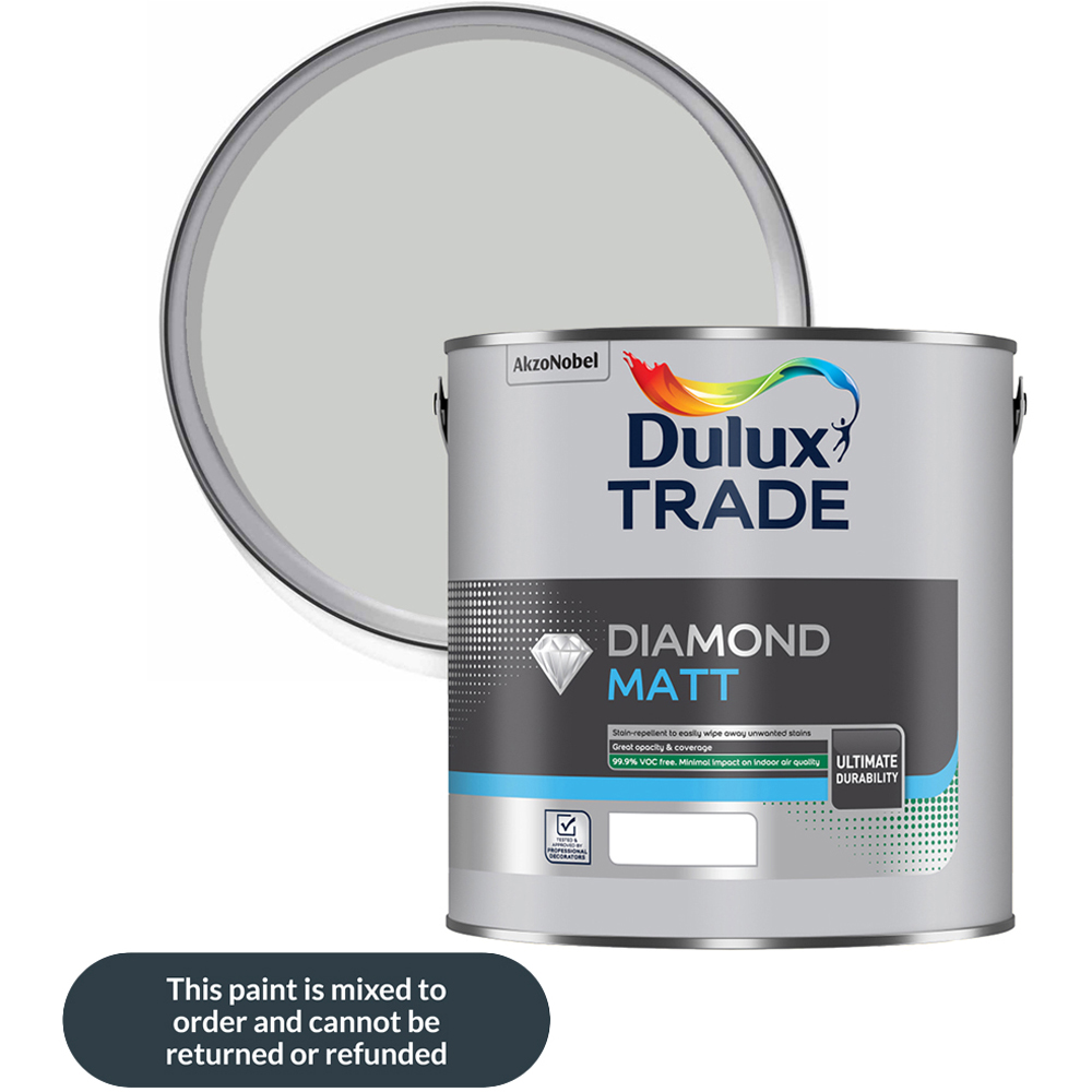 Dulux Trade Goose Down Walls and Ceilings Diamond Matt Paint 5L Image 1