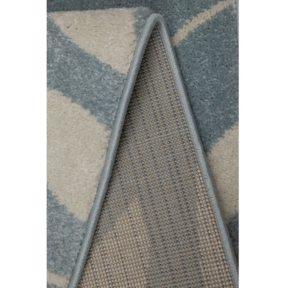 Homemaker Echo Leaf Blue Rug 160 x 230cm Image 3