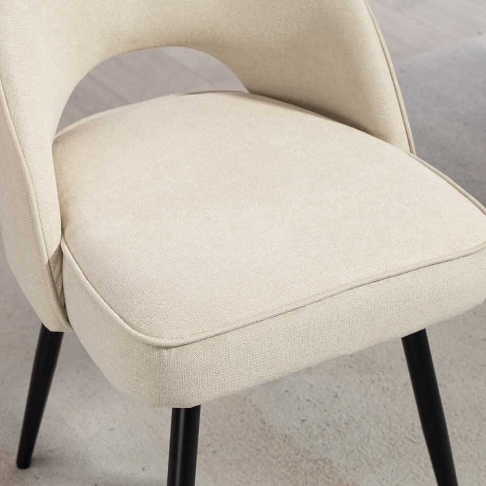 Artemis Home Ashley Set of 2 Beige Dining Chairs Image 2