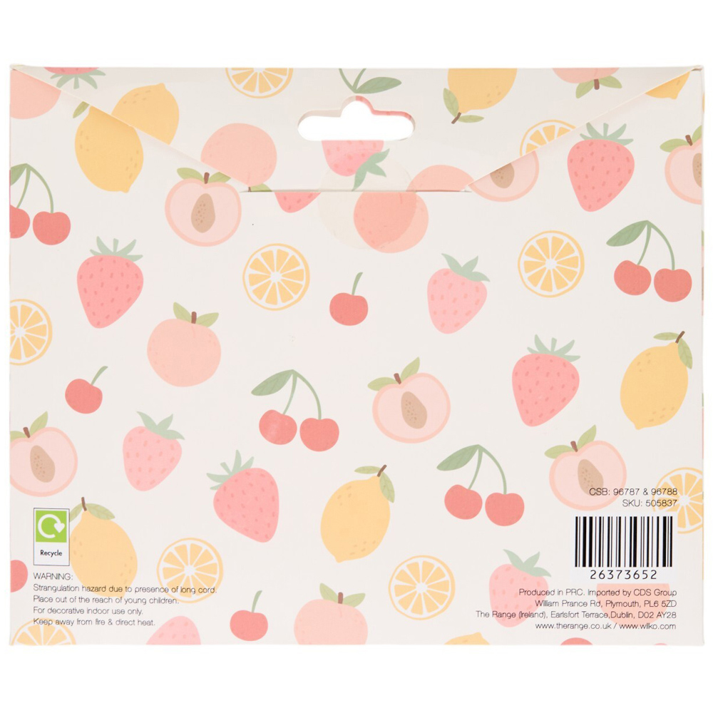 Pack of 2 Cute Fruit Banners Image 3