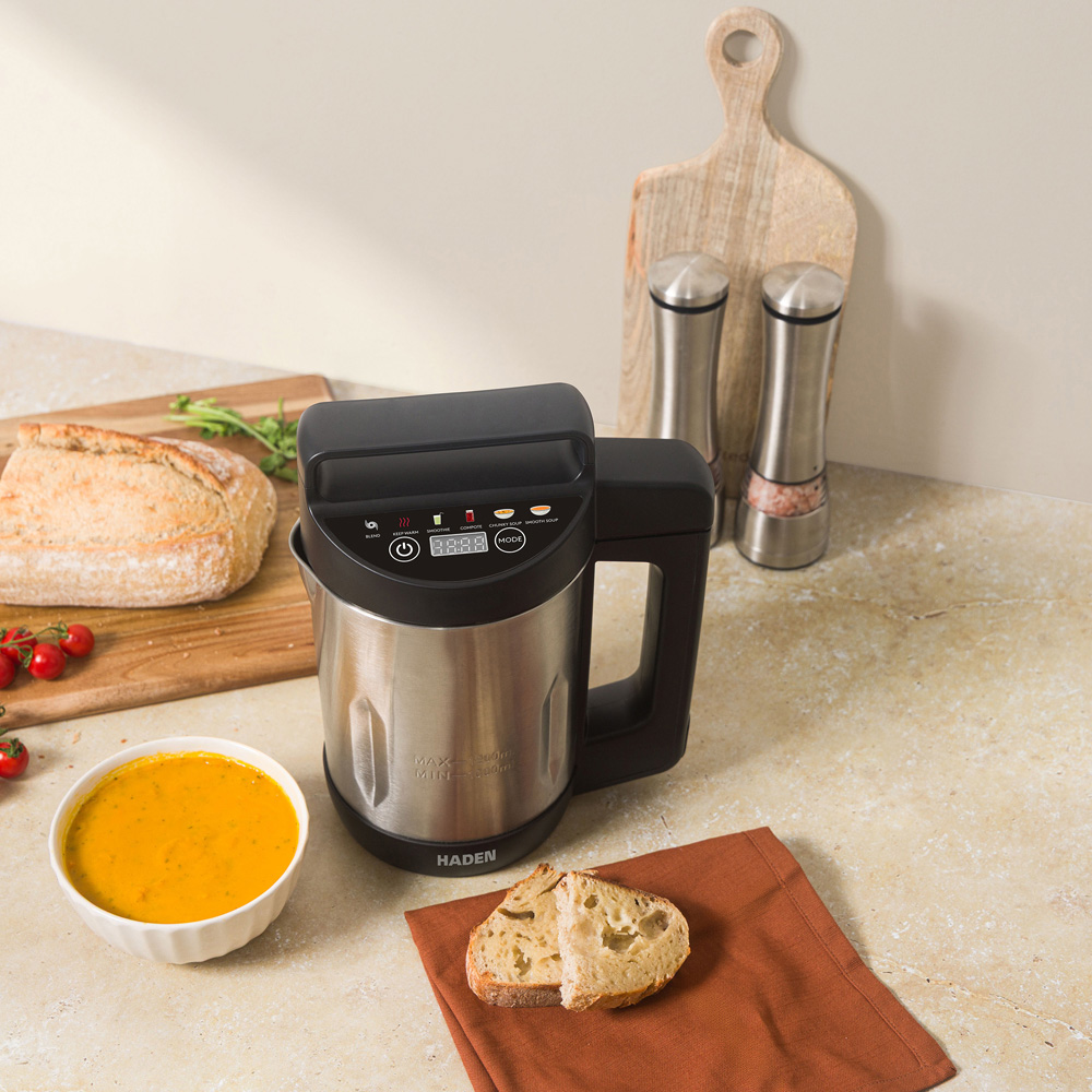 Haden 215376 Black 1.2L Digital Soup Maker Image 6
