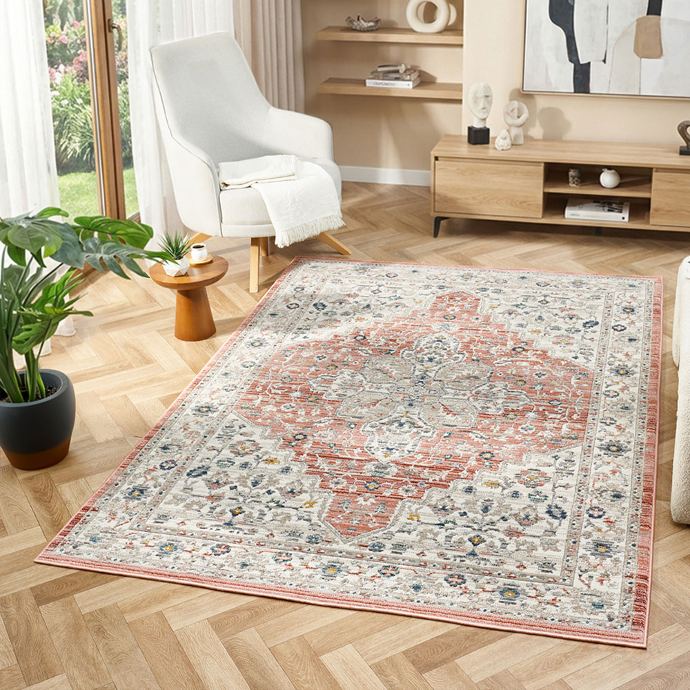 Portland Urco Clara Nuevo Brick Textured Rug 160 x 230cm Image 1
