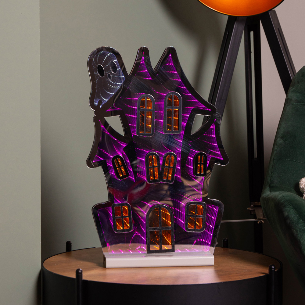 Samuel Alexander Halloween Light up House Infinity Decoration 40cm Image 4