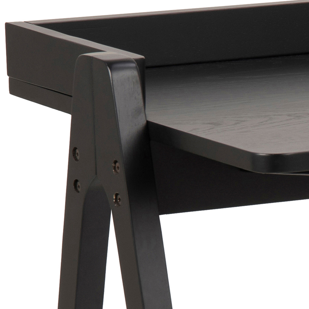Florence Miso Black Office Desk Image 5