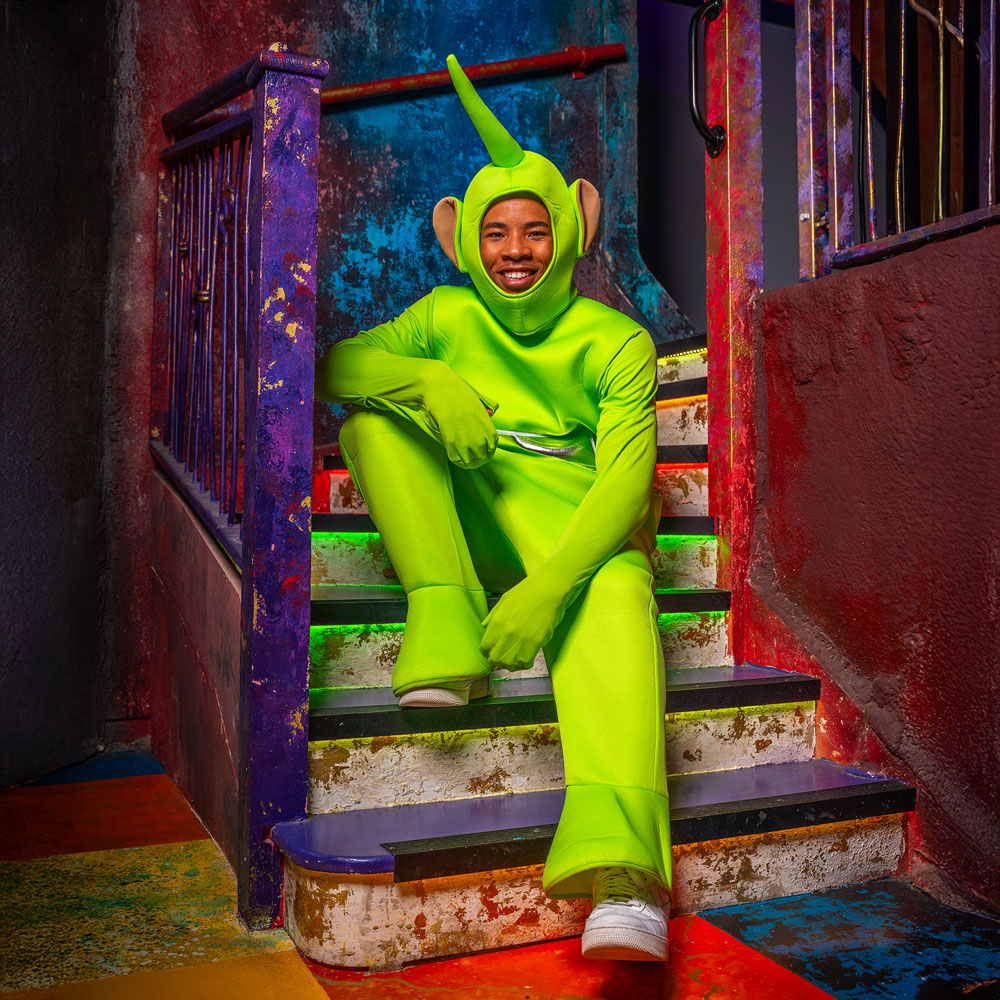 Teletubbies Dipsy Adult Costume Standard Image 2