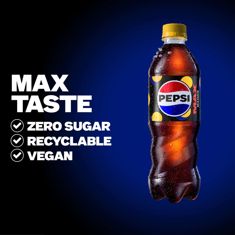 Pepsi Max Mango 500ml Image 2