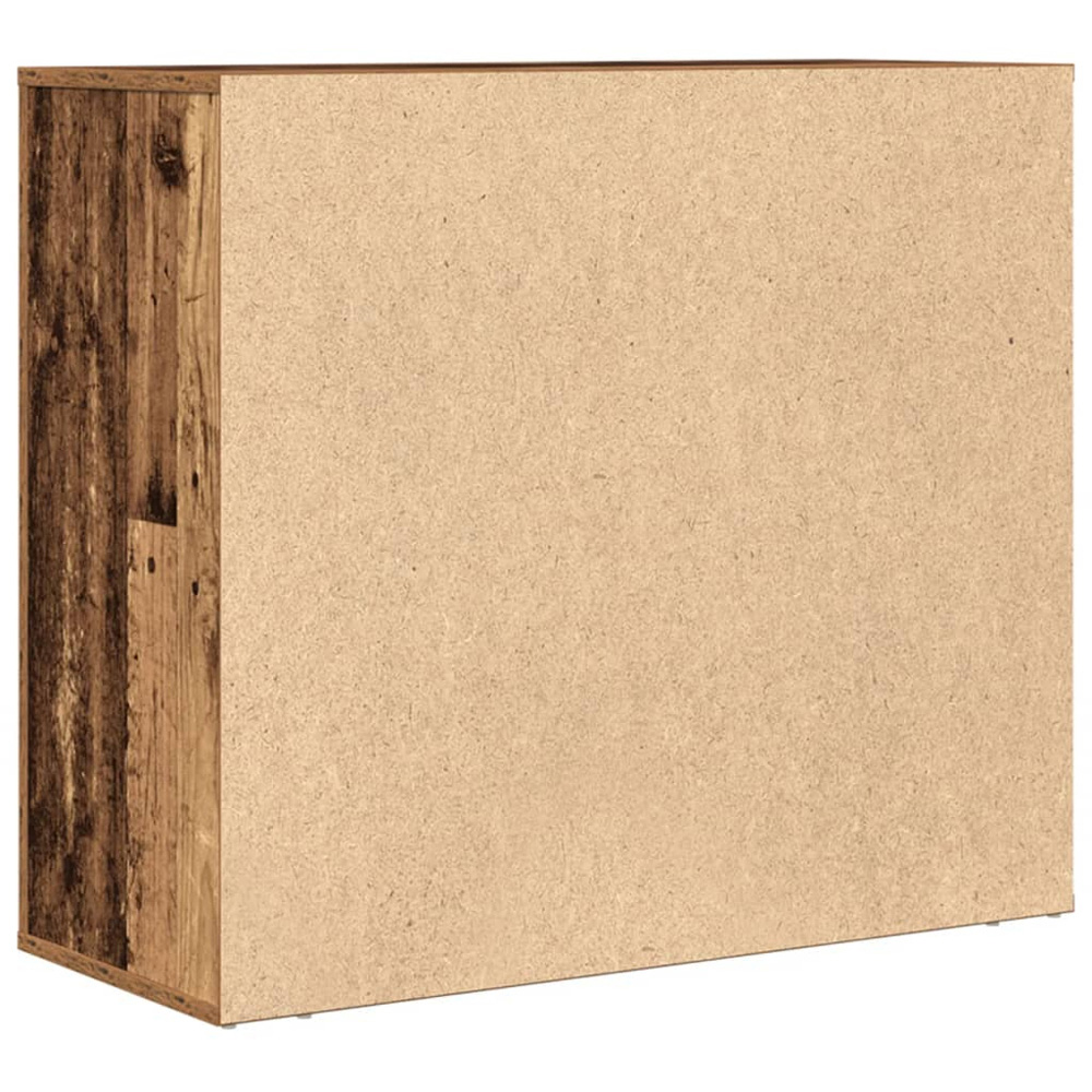 vidaXL 3 Drawer Old Wood Sideboard Image 7
