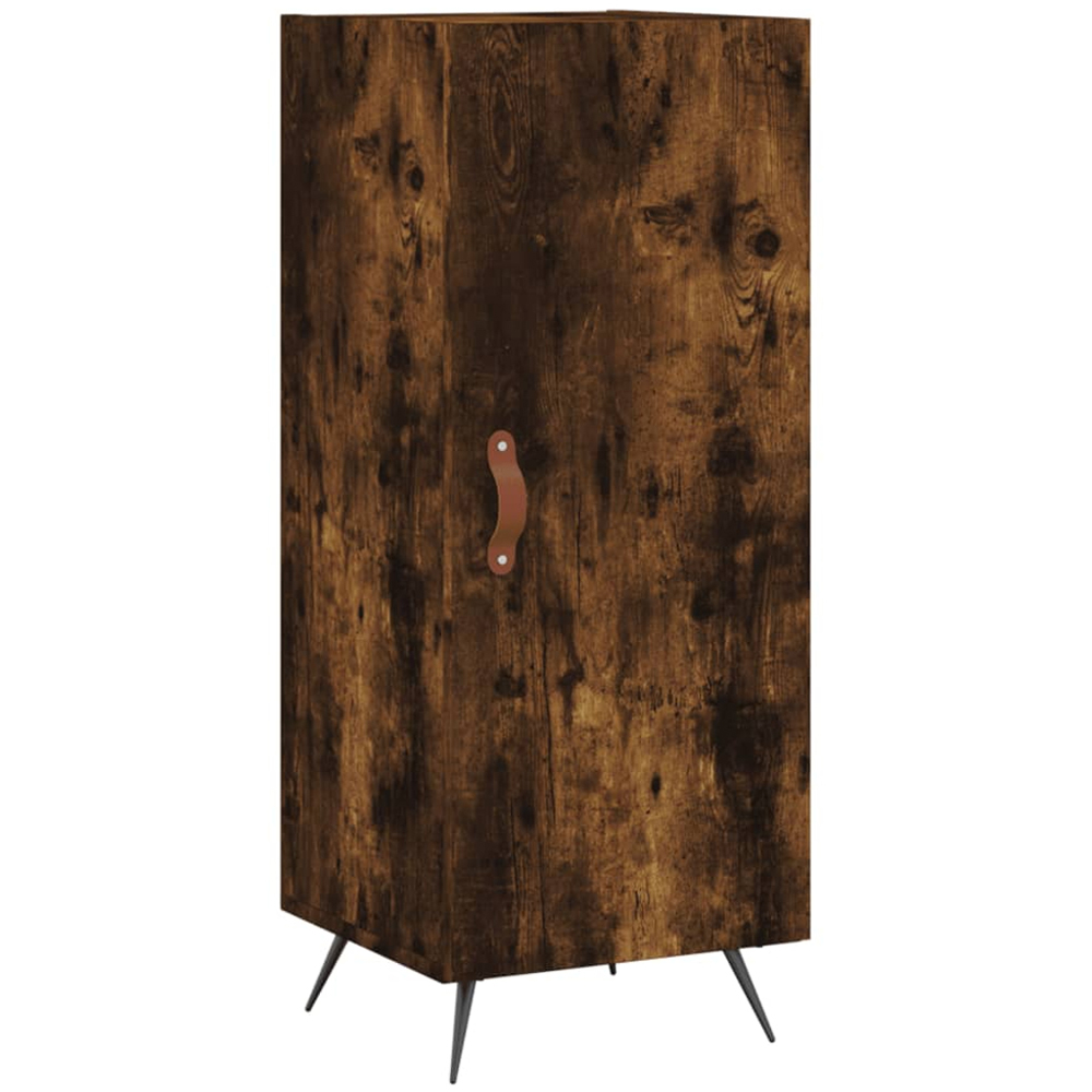 vidaXL 2 Door Smoked Oak Highboard Image 5