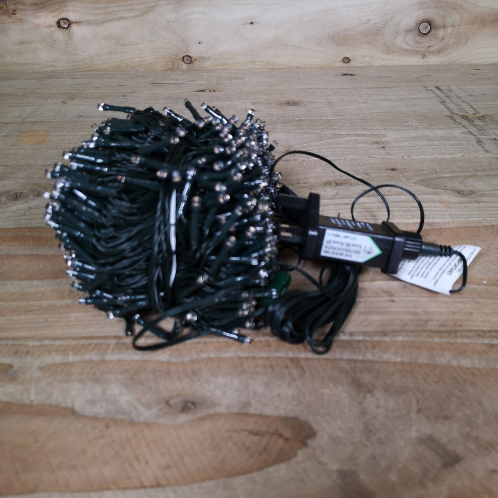 Premier SupaBrights 720 Warm White LED Multi-Function Green String Light 58m Image 3