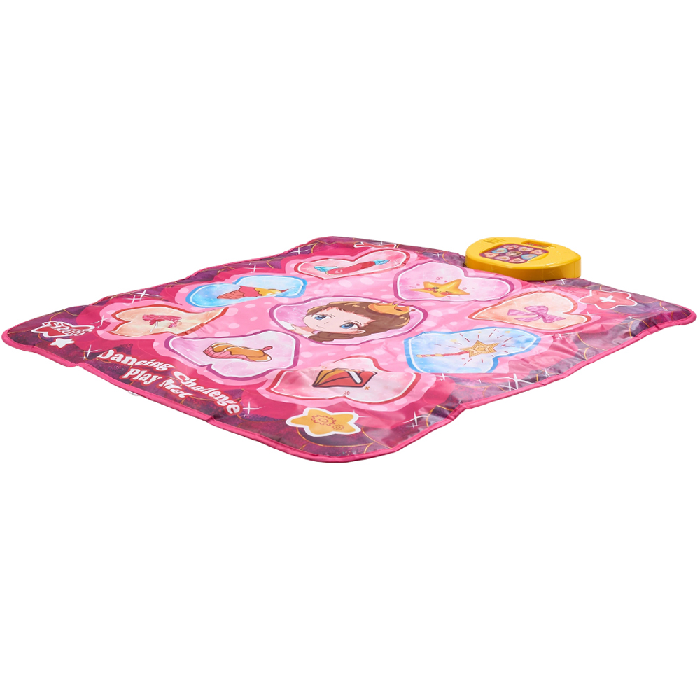 H&O Direct Kids Red Dance Mat with 2 Game Modes 100 x 87cm Image 2