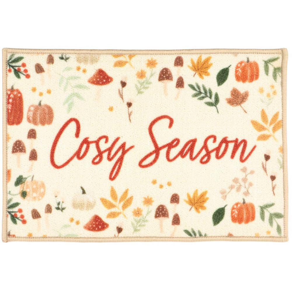 Autumn Print Washable Doormat Image 3