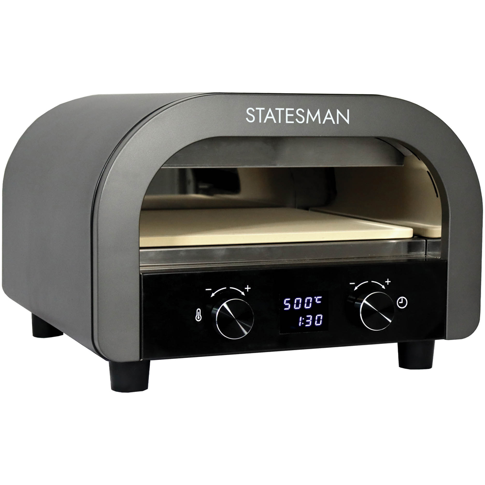 Statesman SKPO0E13B Silver 13 inch Electric Pizza Oven Image 6