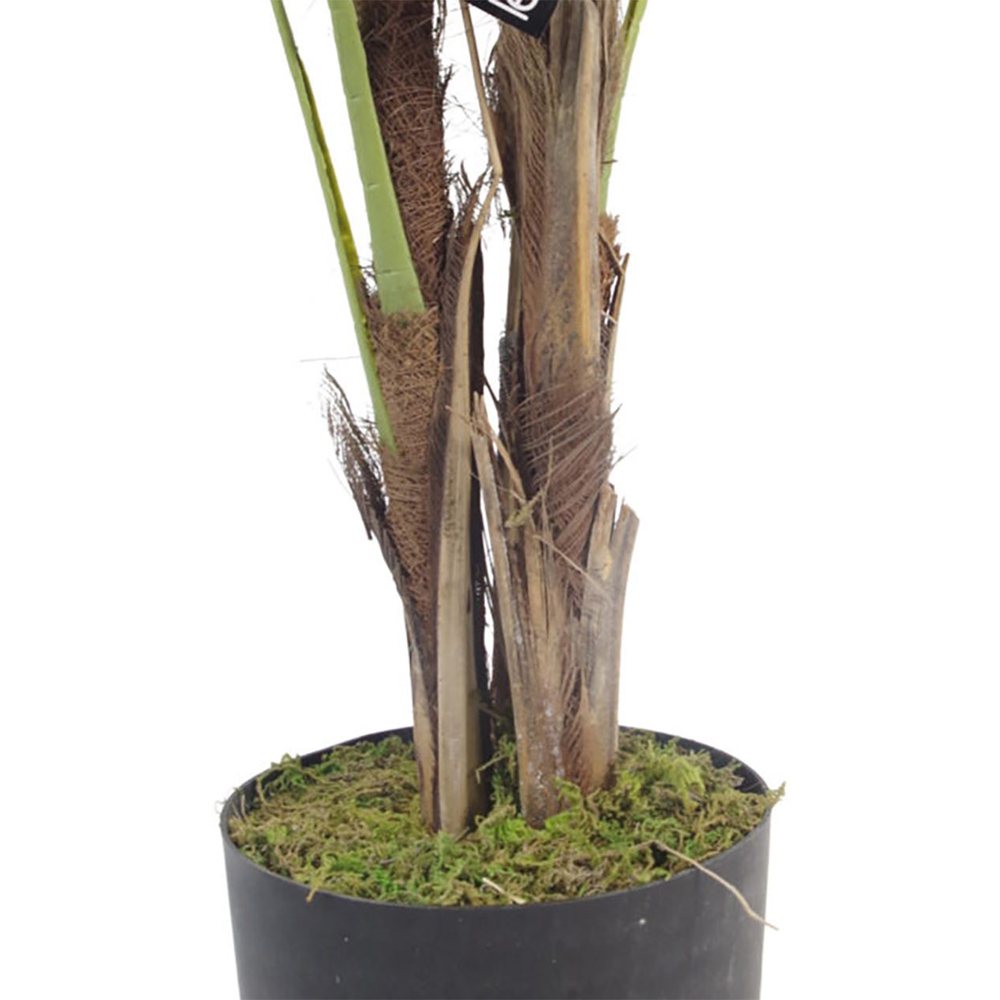 Leaf Natural Realistic Artificial Palm Tree 3.9ft Image 2
