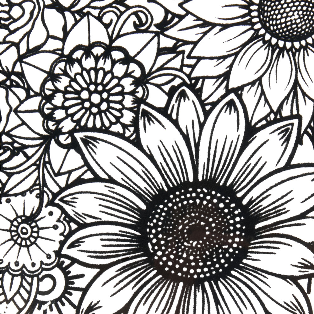 Colour Your Own Butterfly Heart Canvas Image 9