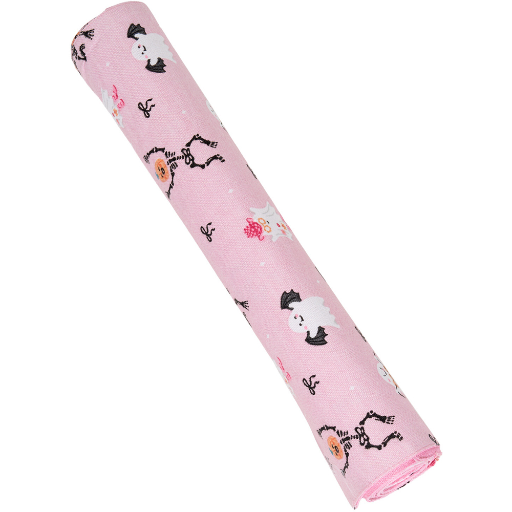 Halloween Print Table Runner Pink Image 2