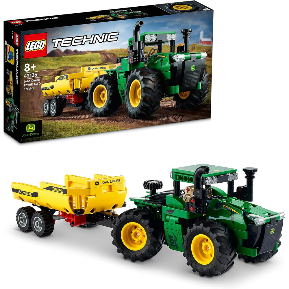 Lego Technic 42136 John Deere 9620R 4WD Set Image 3