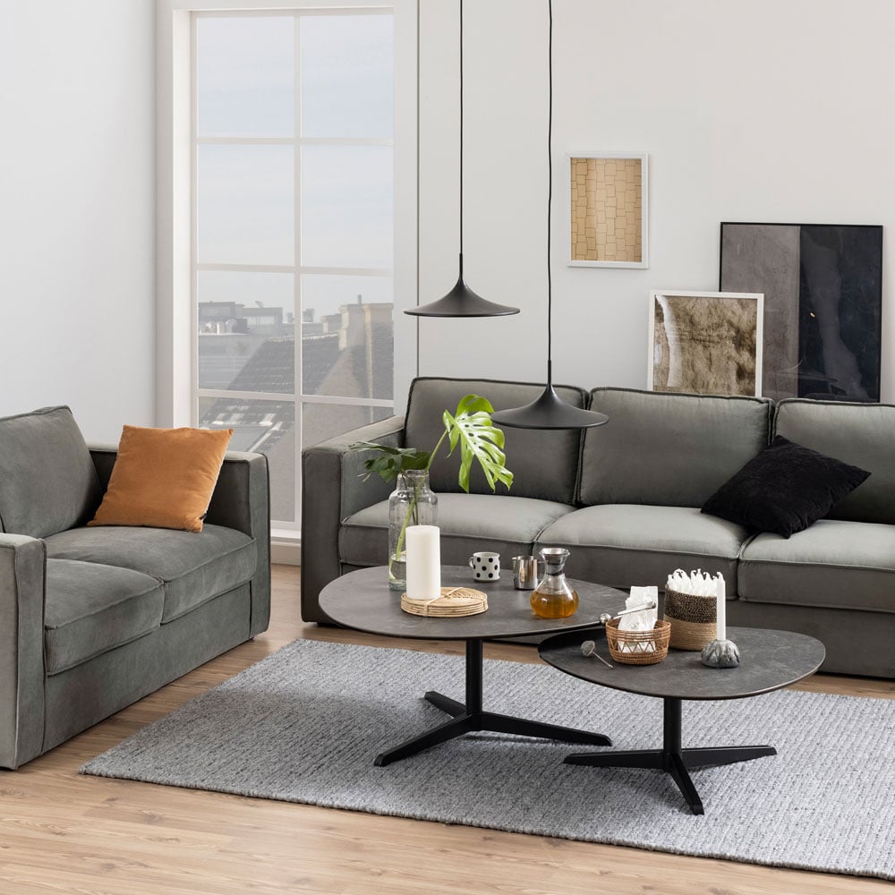 Florence Barnsley Black Ceramic Coffee Table Image 8
