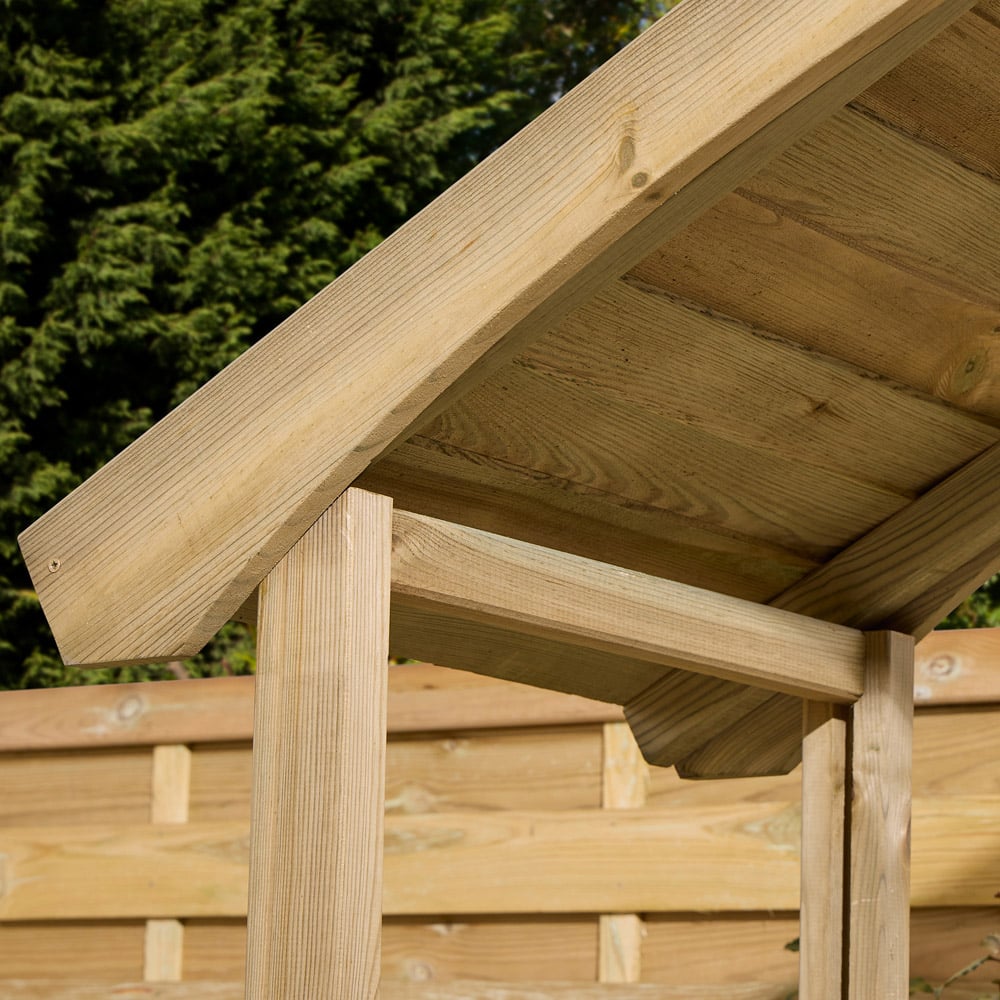 Rowlinson Sherwood 2 Seater 6.9 x 5.2ft Arbour Image 8