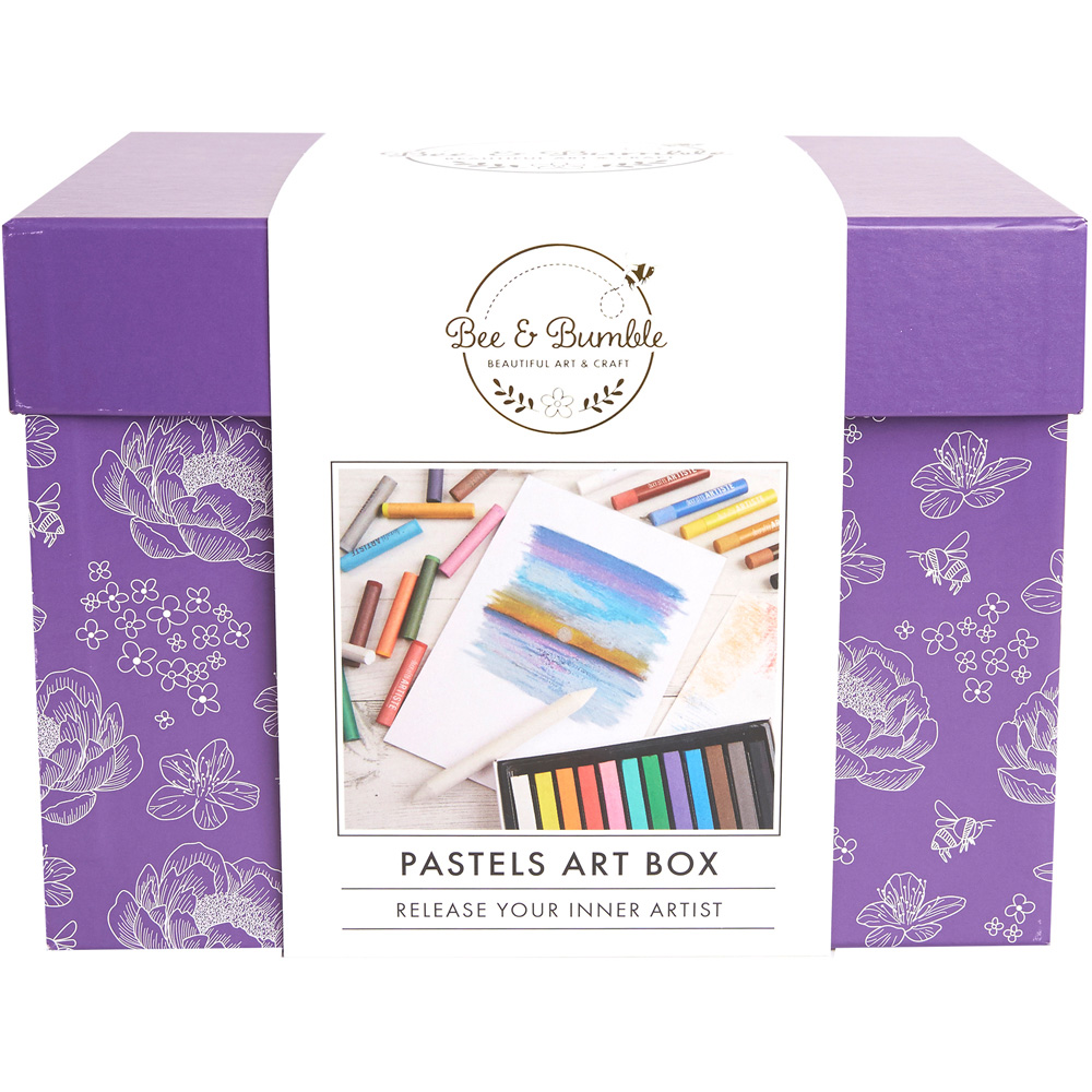Bee & Bumble Pastel Art Box Craft Kit Image 1