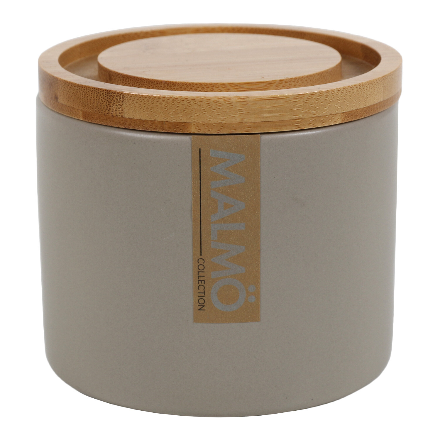 Malmo Stacking Canister - Greige Image