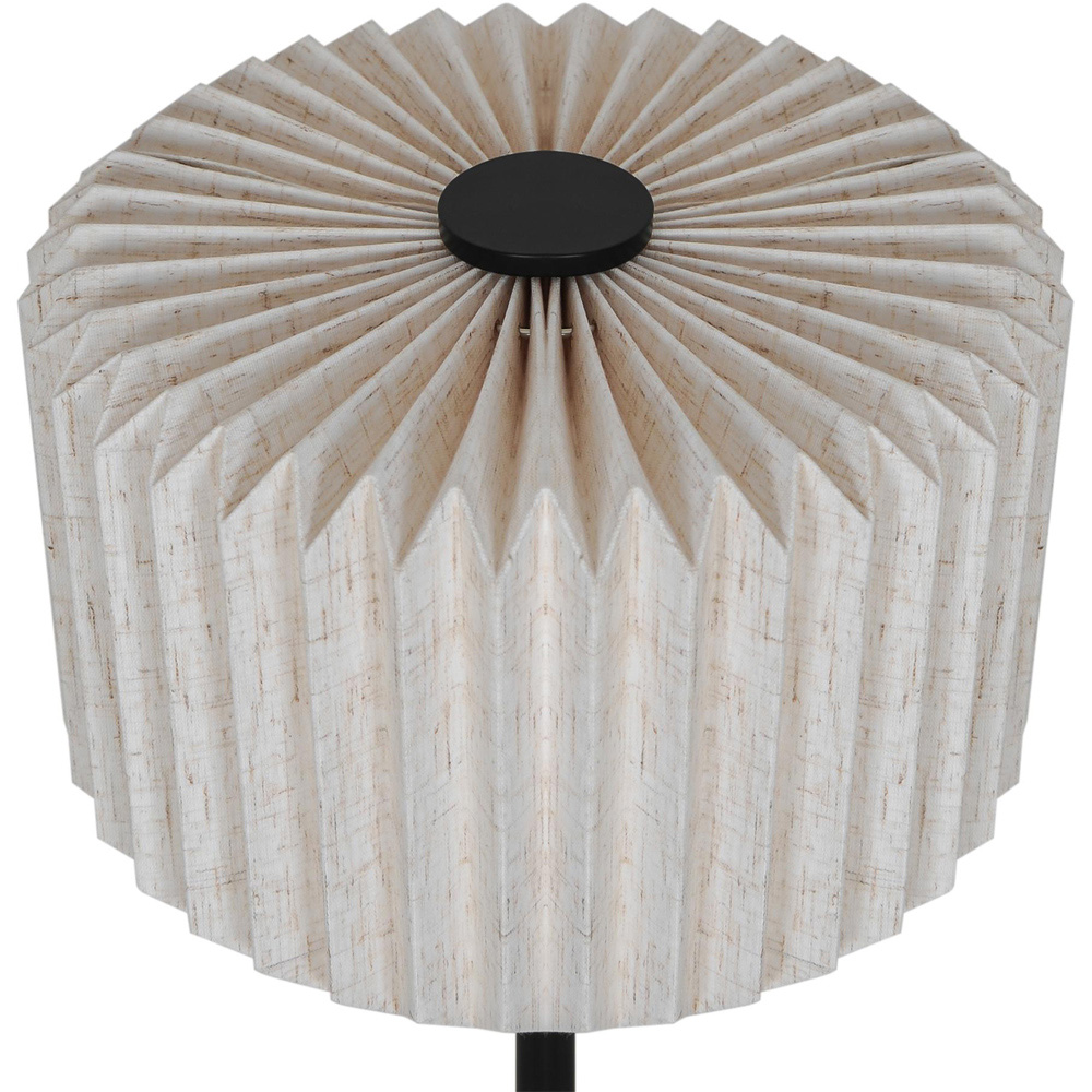Nordlux Vivienne Black Pleated Table Light Image 5
