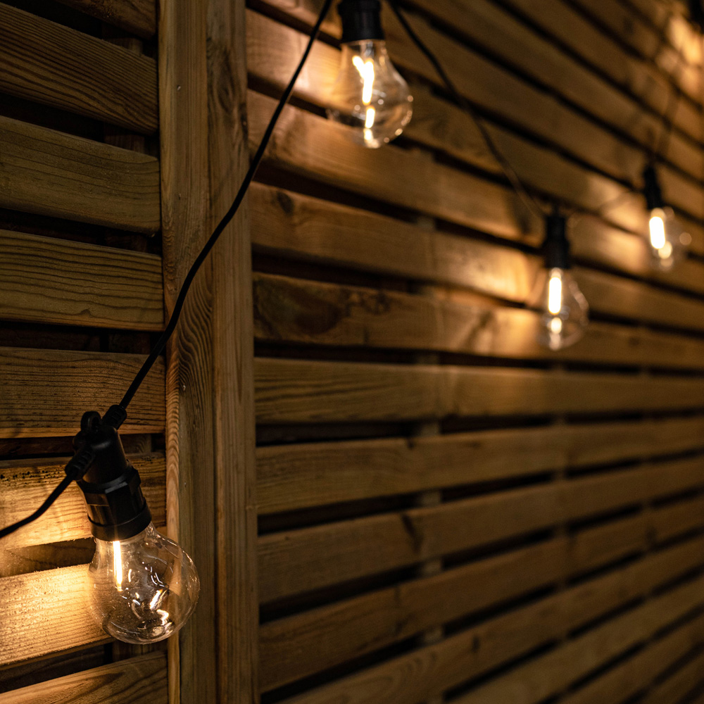 Samuel Alexander Warm White LED Connectable Festoon Lights 20 Pack Image 1