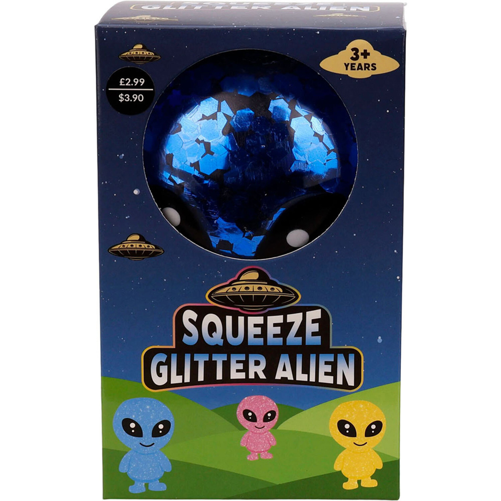 Squeeze Glitter Alien Image 2