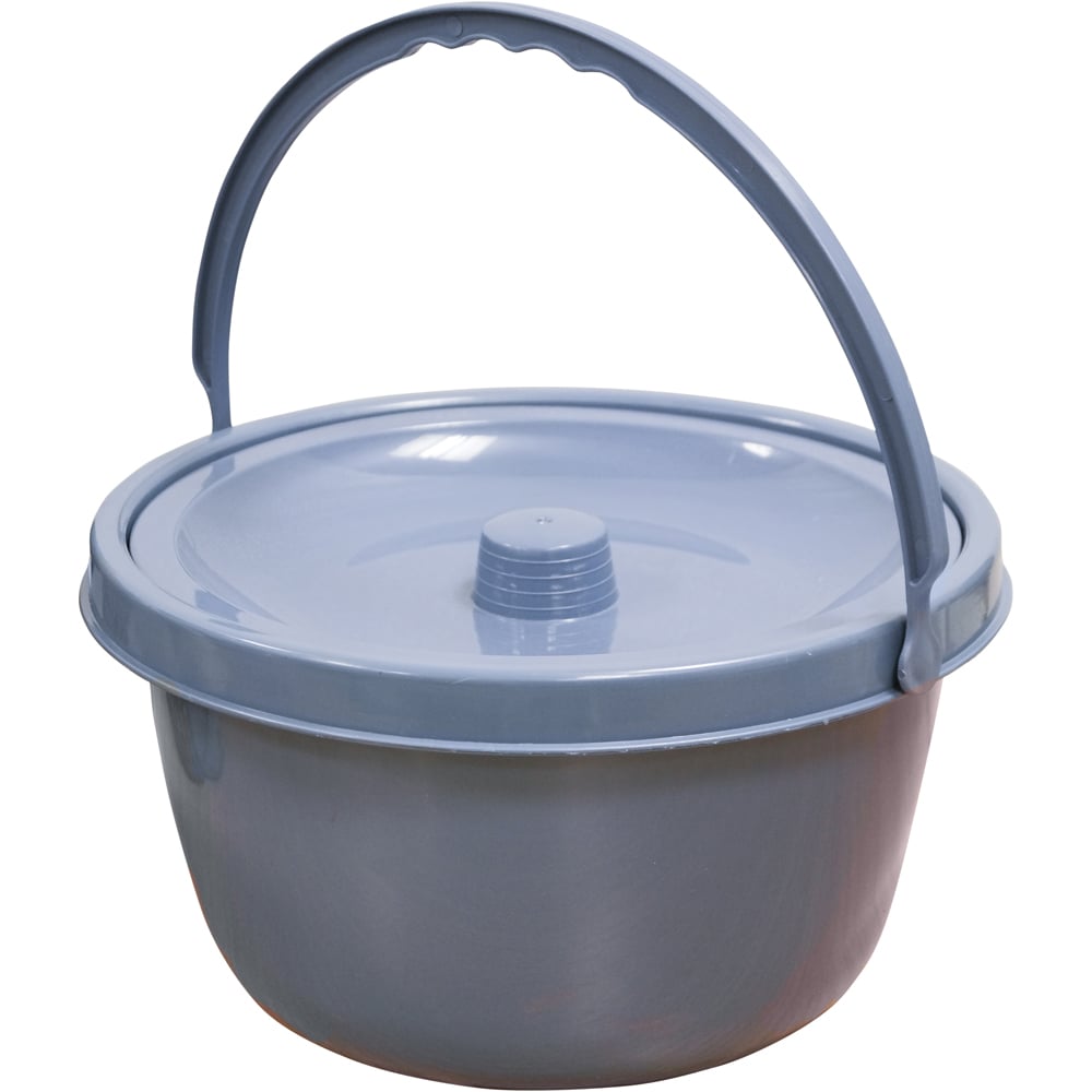 Aidapt Commode Bucket with Lid Image 1