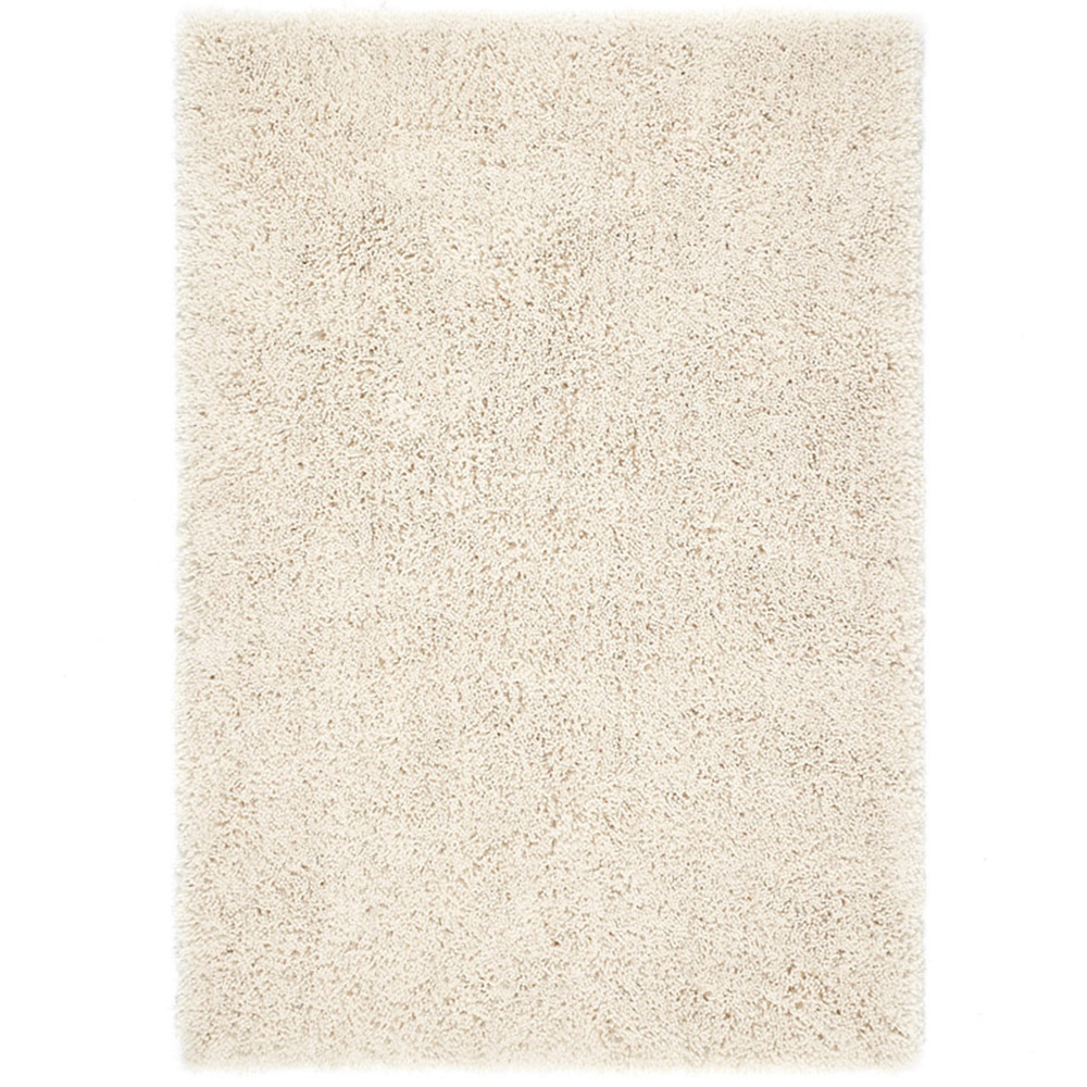 Origins Chicago Cream Shaggy Rug 160 x 230cm Image 1