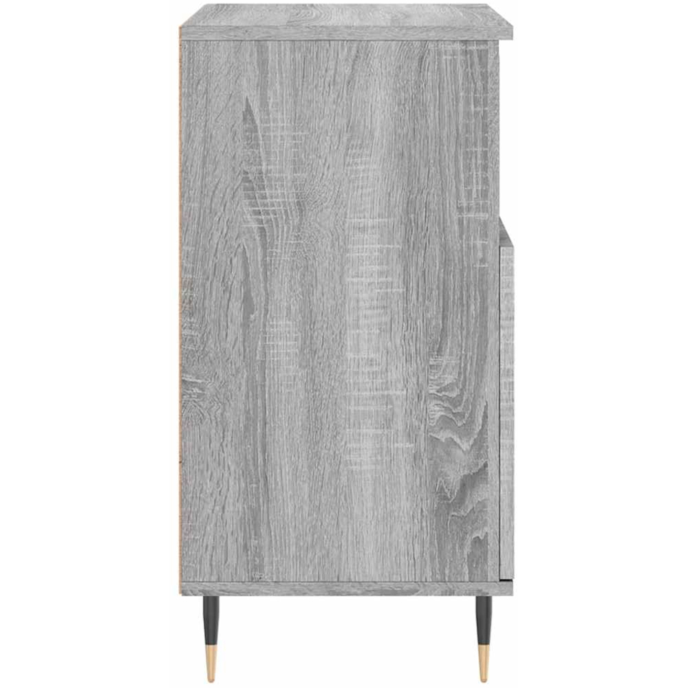 vidaXL 6 Door 6 Shelf Grey Sonoma Sideboard 3 Pack Image 7