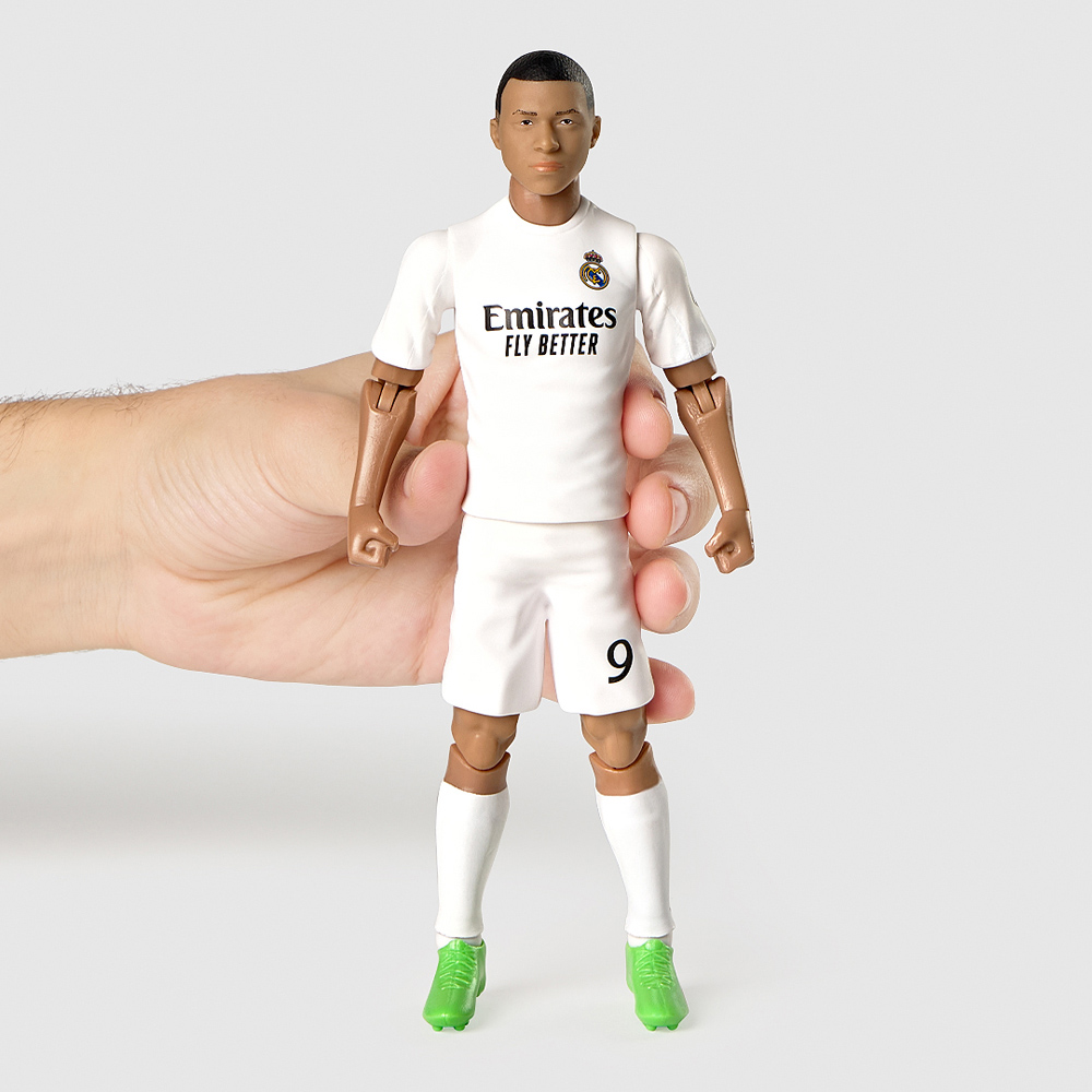 Banbo Mbappe Real Madrid Fully Articulated Football Figurine Image 5