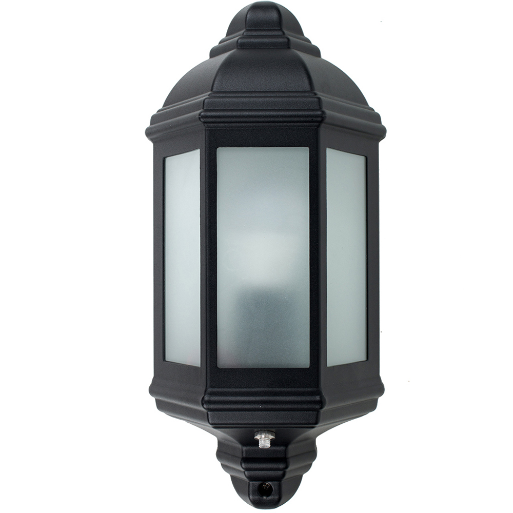 ValueLights IP44 Wiltshire Aluminium Dusk Till Dawn Wall Lantern Wilko